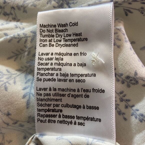 Floral Print Women's Top Size L - Picture 10 of 10